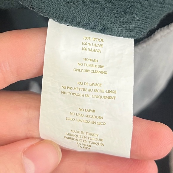 Peter Millar Excursionist Jogger 100% Wool Balsam Green XXL - Picture 5 of 5